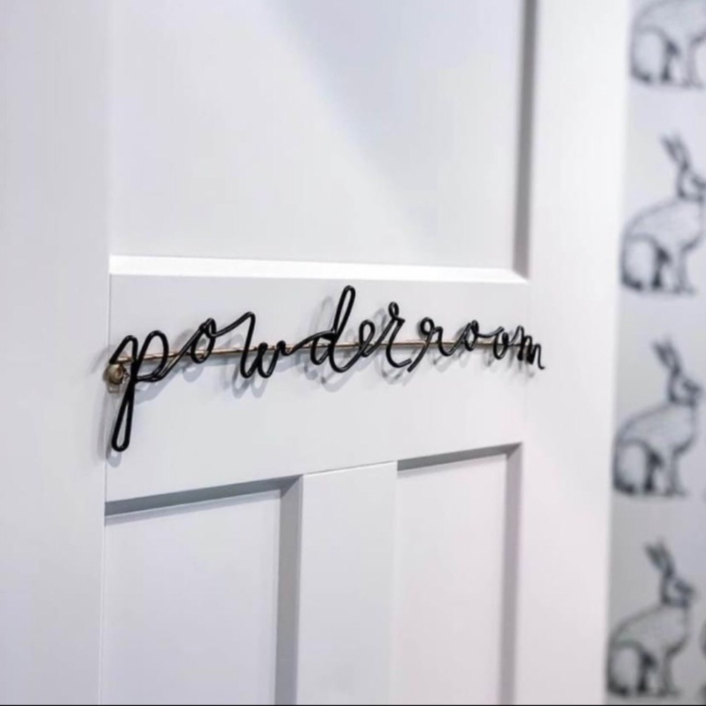 Hearth & Hand Powder Room Wall Decor